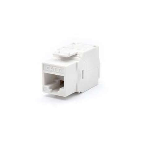 PRESA RJ45U CAT.6  BIANCO (WPC-KEY-6UP-TL/W)