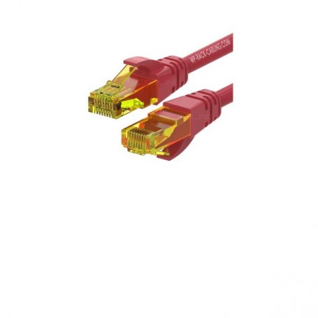 PATCH U/UTP CAT.6A LSHF ROSSO 1M (WPC-PAT-6AU010R)