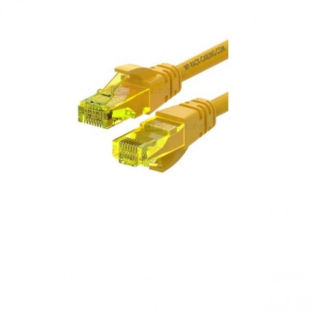 PATCH U/UTP CAT.6A LSHF GIALLO 1M (WPC-PAT-6AU010Y)