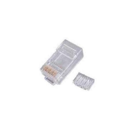 PLUG RJ45U CAT.5E CAVO SOLIDO CF10 (WPC-MDP-883-5U-R50)