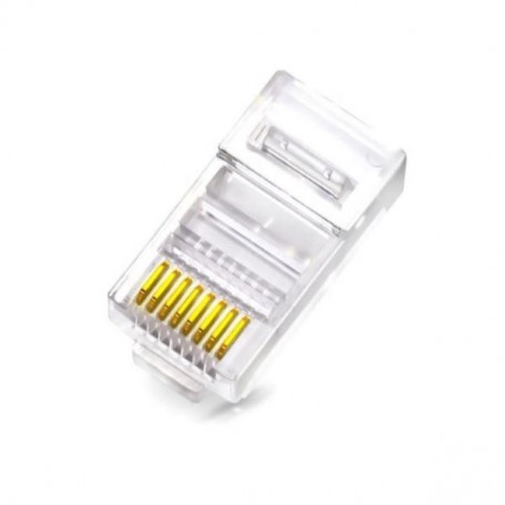 PLUG RJ45U CAT.6 CAVO SOLIDO CF10 (WPC-MDP-883-6UP-R50T)