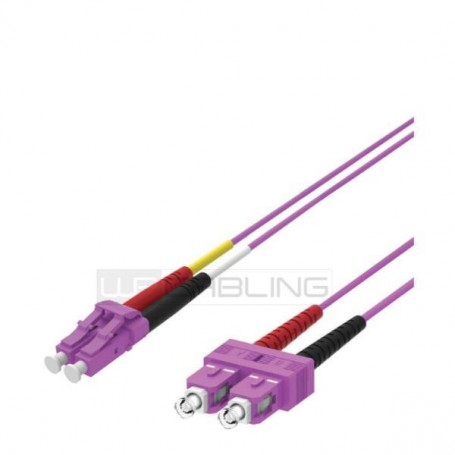 PATCH 2FO OM4 LCD/SCD VIOLA 5M (WPC-FP4-5LCSC-050)