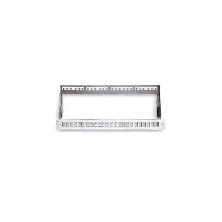 PANN.1U PER 24 RJ45S GRIGIO (418020)
