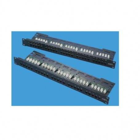 PANN.1U CON 50 RJ45U CAT.3 NERO (CTE50050UTP)