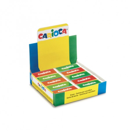 Carioca Display di 20 gomme Rettangolari (40150)