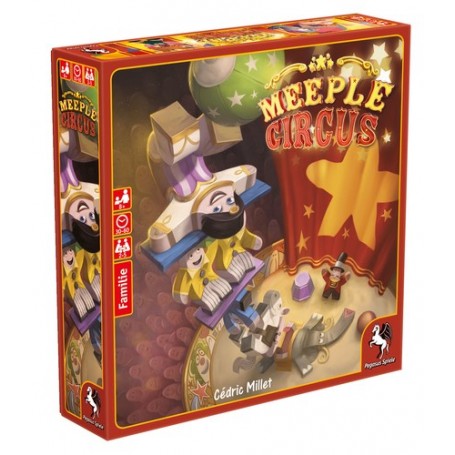 Pegasus Spiele Meeple Circus Bambini e Adulti Party board game (57022g)