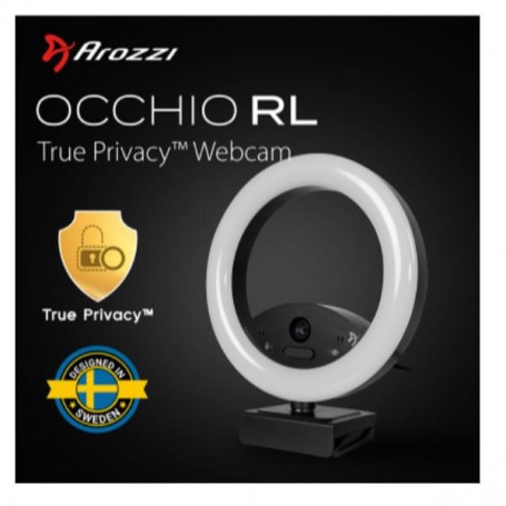 AROZZI WEBCAM + RING LIGHT OCCHIO (AZ-OCCHIO-RL)