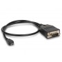 Hamlet Cavo adattattore Micro Usb Otg- Seriale (XURS232MICROTG)
