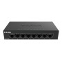 D-Link DGS-108GL Non gestito Gigabit Ethernet (10/100/1000) Nero (DGS-108GL)