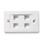 PLACCA 503 PER 4 KEYSTONE BIANCA (440103)