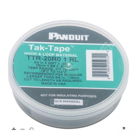 Panduit TTR-20R0 fascetta Nero (TTR-20R0)