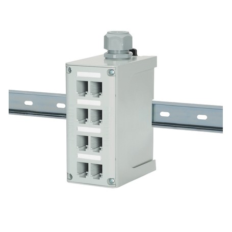 Panduit FDME8RG telaio dell'apparecchiatura di rete Grigio (FDME8RG)