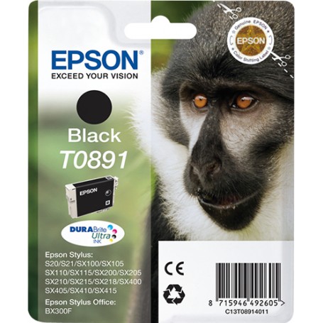 Epson Monkey Cartuccia Nero (C13T08914011)