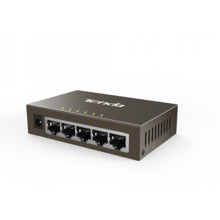 Tenda TEG1005D switch di rete Gigabit Ethernet (10/100/1000) Grigio (TEG1005D)