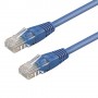 WP WPC-PAT-5U005B cavo di rete Blu 0,5 m Cat5e U/UTP (UTP) (WPC-PAT-5U005B)