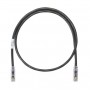 Panduit 1m Cat6a F/UTP cavo di rete Nero F/UTP (FTP) (NK6APC1MBL)