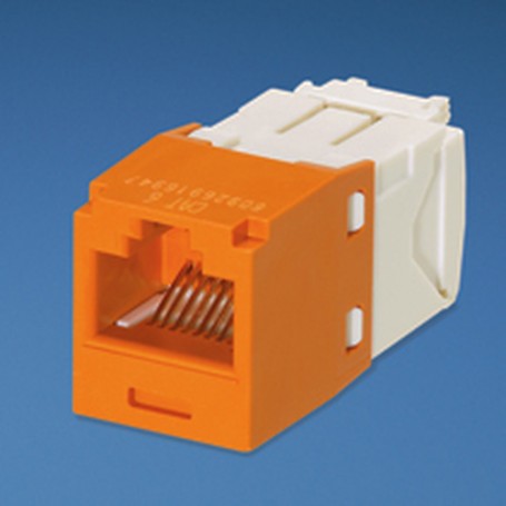 Panduit UTP RJ45 TG-MiniJack Cat6 Orange (CJ688TGOR)