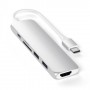 Satechi ST-SCMA2S replicatore di porte e docking station per notebook Cablato USB 3.2 Gen 1 (3.1 Gen 1) Type-C Argen (ST-SCMA2S)