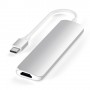 Satechi ST-SCMA2S replicatore di porte e docking station per notebook Cablato USB 3.2 Gen 1 (3.1 Gen 1) Type-C Argen (ST-SCMA2S)