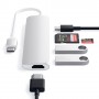 Satechi ST-SCMA2S replicatore di porte e docking station per notebook Cablato USB 3.2 Gen 1 (3.1 Gen 1) Type-C Argen (ST-SCMA2S)