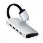 Satechi ST-TCDMMAS hub di interfaccia USB 3.2 Gen 1 (3.1 Gen 1) Type-C 625 Mbit/s Argento (ST-TCDMMAS)