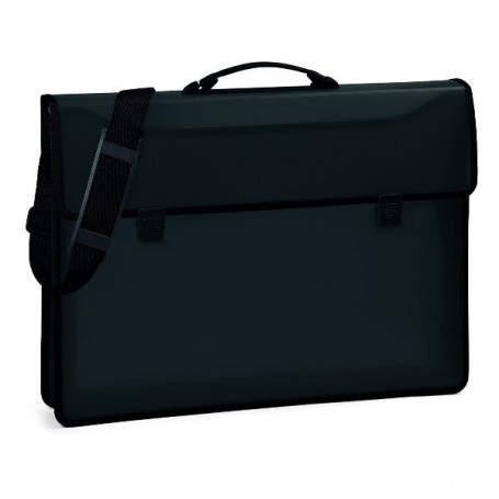 CARTELLA PORTADOCUMENTI NERA 52CM (61961)