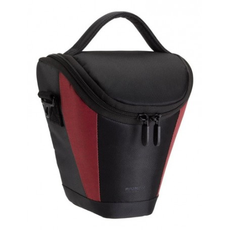 Rivacase Riva 7227 SLR Custodia a fondina Nero, Rosso (7227-RC)