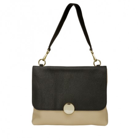 dbramante1928 FLCBNBSS5474 borsa e tracolla Pelle Nero, Sabbia Borsa a tracolla (FLCBNBSS5474)