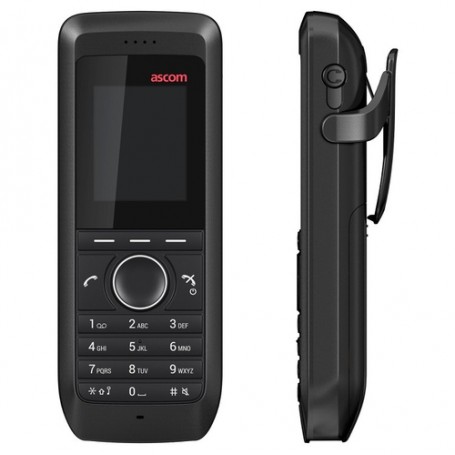 Ascom d43 Telefono DECT Identificatore di chiamata Nero (DH6-ABAA)
