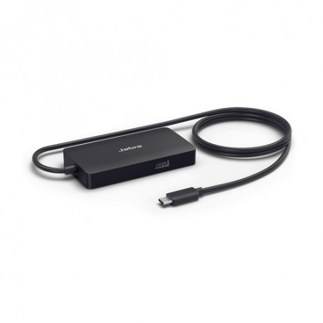 Jabra 14207-58 hub di interfaccia USB 3.2 Gen 1 (3.1 Gen 1) Type-C Nero (14207-58)