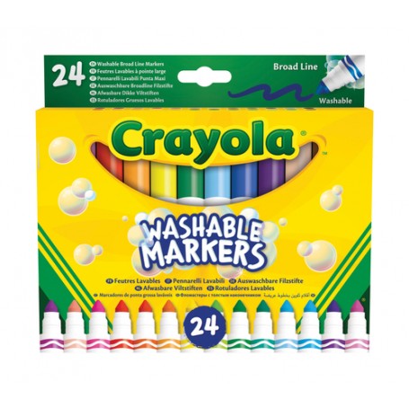 Crayola 58-6570 marcatore Multicolore 24 pz (58-6570)