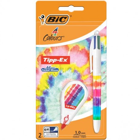 CF2 4COL. TYEDYE RAINB+POCKT MOUS (503822)
