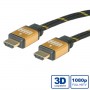 ROLINE GOLD HDMI High Speed Cable + Ethernet, M/M 7.5 m (RO11.04.5504)