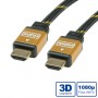 ROLINE GOLD HDMI High Speed Cable + Ethernet, M/M 7.5 m (RO11.04.5504)