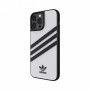 Adidas 47143 custodia per cellulare 17 cm (6.7") Cover Nero, Bianco (47143)