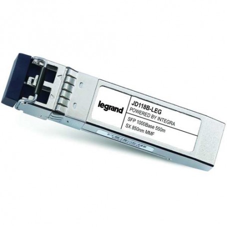 Legrand Modulo ricetrasmettitore SFP MMF 1000BASE-SX (MINI-GBIC) compatibile HP® JD118B (JD118B-LEG)