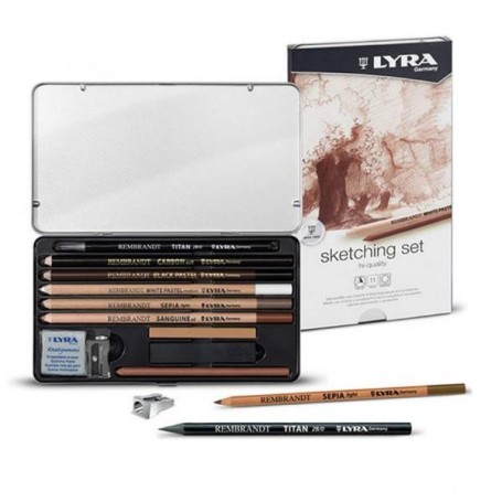 SET  IN METALLO REMBRANDT GRAPHITE (L2051110)