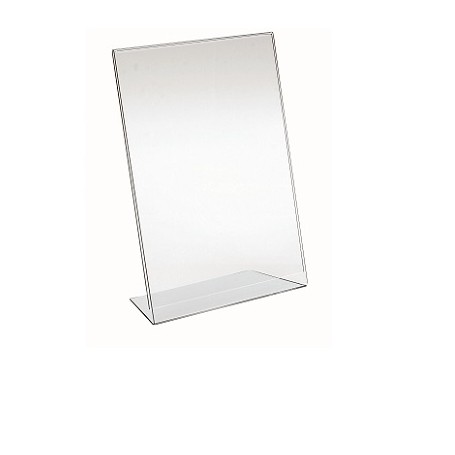 Lebez 7057 supporti per menù Supporto da tavolo Trasparente Acrilico, Acrilico (7057)