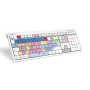 Logickeyboard LKB-PPROCC-CWMU-DE tastiera USB QWERTZ Tedesco Bianco (LKB-PPROCC-CWMU-DE)