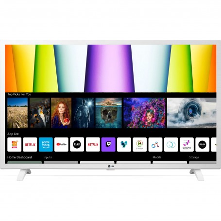LG TV LED 32" LG 32LQ63806LC FULL HD SMART TV EUROPA WHITE MY2022 (32LQ63806LC_PROMO)