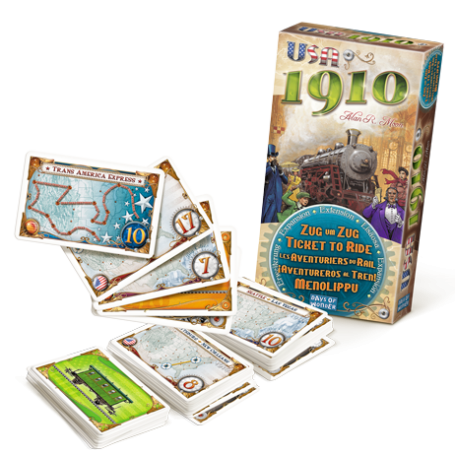 Days of Wonder Ticket to Ride – USA 1910 Gioco di carte (DOW 881771)