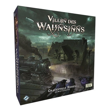 Fantasy Flight Games Mansions of Madness: Second Edition – Horrific Journeys Adulti e bambini Gioco di ruolo (FFGD1033)