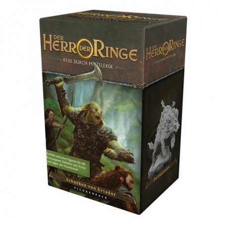 Fantasy Flight Games The Lord of the Rings: Journeys in Middle-earth – Villains of Eriador Figure Pack Adulti e bam (FFGD0169)