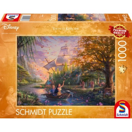 Schmidt Spiele Disney Pocahontas Puzzle di contorno 1000 pz (59688)