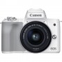 Canon EOS M50 Mark II + M15-45 S EU26 MILC 24,1 MP CMOS 6000 x 4000 Pixel Bianco (4729C005)