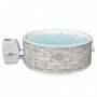 Bestway 60027 centro benessere e vasca idromassaggio Grigio, Bianco 804 L Rotondo (60027)