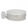 Bestway 60027 centro benessere e vasca idromassaggio Grigio, Bianco 804 L Rotondo (60027)