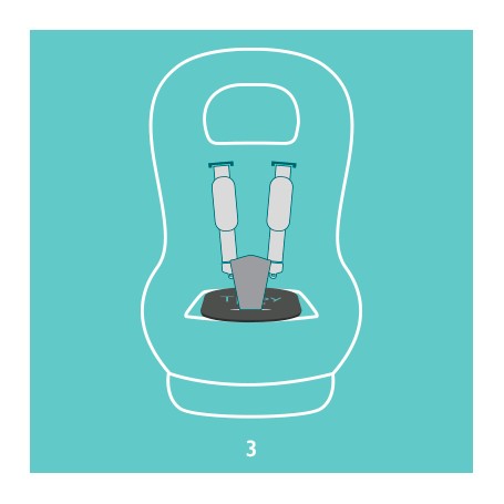 Digicom Tippy Dispositivo smart pad antiabbandono per seggiolini (8E4610)