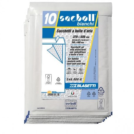 CF10 SACCO IMBOT/BIANCO 37X55CM (0889)