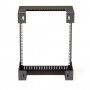 StarTech.com 12U 19" Rack di rete per montaggio a parete a 2 staffe - Rack a muro profondo 12"/30cm a telaio aperto. (RK12WALLO)